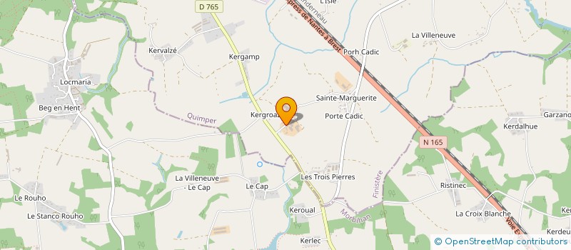 localisation de l'entreprise RIMAUD  REDENE