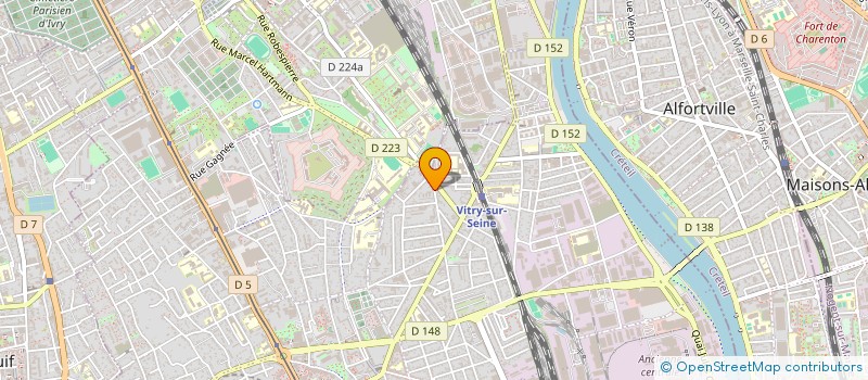 localisation de l'entreprise RIMBAUDCONSULTING à VITRY-SUR-SEINE