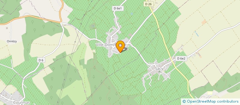 localisation de l'entreprise RIMBERT-MASSONOT  VILLE-DOMMANGE