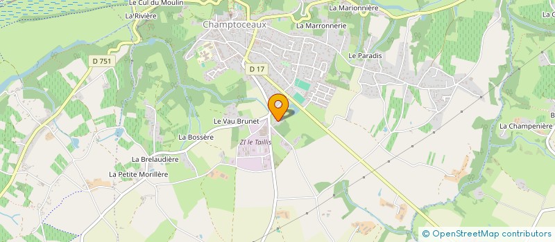 localisation de l'entreprise RIME  OREE-D'ANJOU