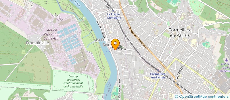 localisation de l'entreprise RIME  LA FRETTE-SUR-SEINE