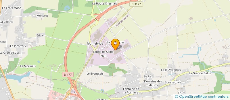 localisation de l'entreprise RIME à SAINTE-MARIE