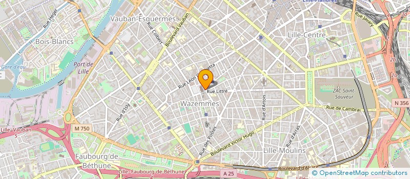 localisation de l'entreprise RIME à LILLE