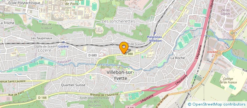 localisation de l'entreprise RIME BIOINFORMATICS à PALAISEAU