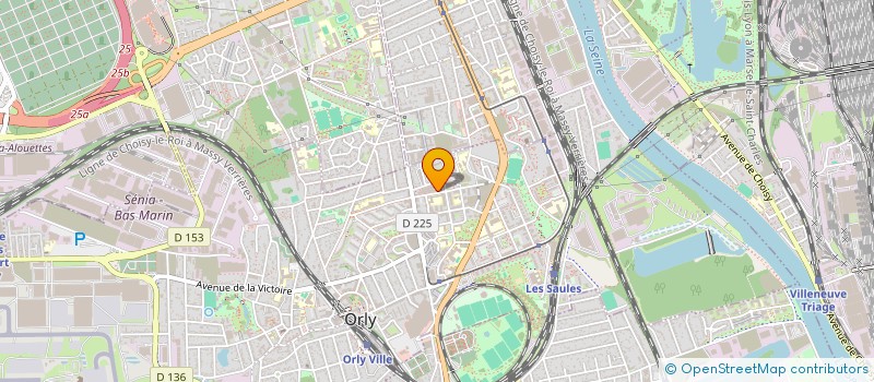 localisation de l'entreprise RIMEC à ORLY