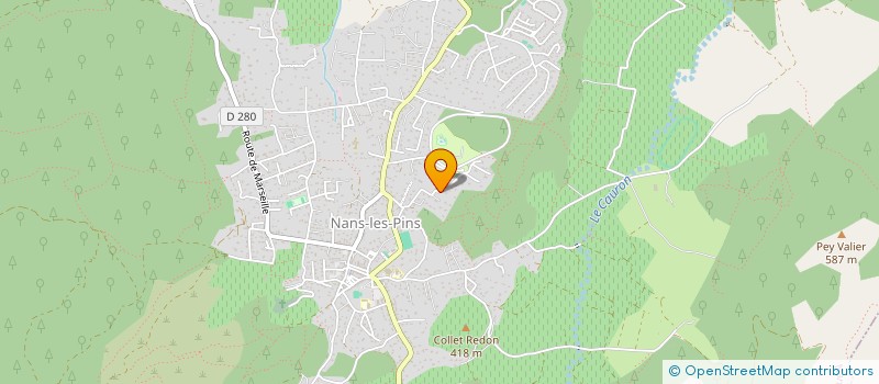 localisation de l'entreprise RIMEDI - NAVARRO INDIVISION  NANS-LES-PINS