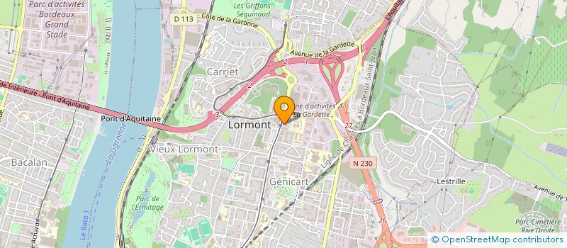 localisation de l'entreprise RIMENDY  LORMONT