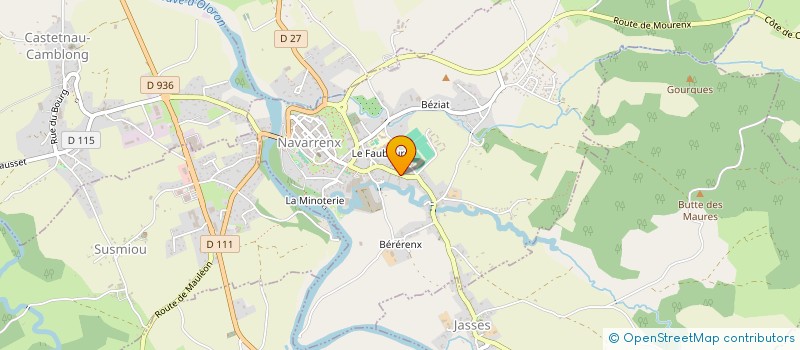 localisation de l'entreprise RIMER  NAVARRENX