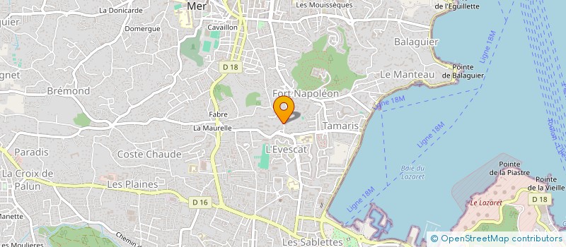 localisation de l'entreprise RIMESSA  LA SEYNE-SUR-MER