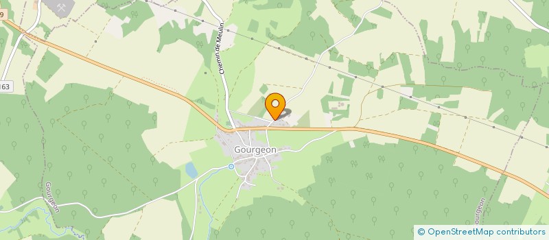 localisation de l'entreprise RIMET  GOURGEON
