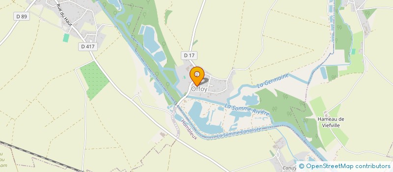 localisation de l'entreprise RIMETTE  OFFOY