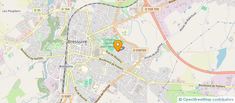 localisation de l'entreprise RIMEX à BRESSUIRE