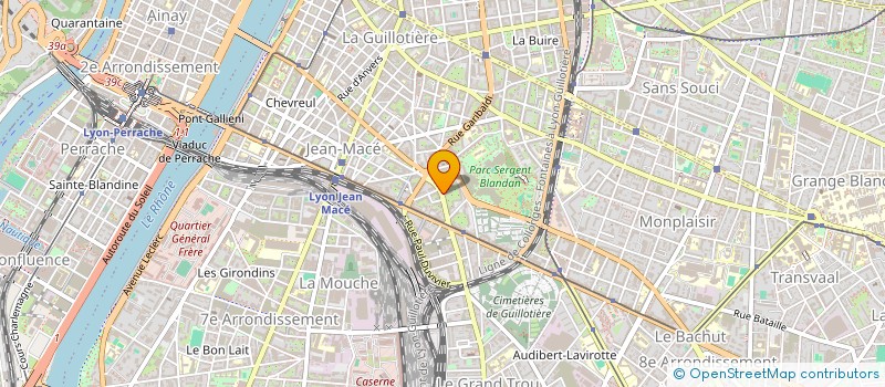 localisation de l'entreprise RIMEX à LYON