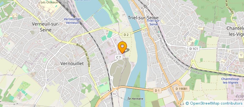 localisation de l'entreprise RIMGEST  VERNOUILLET