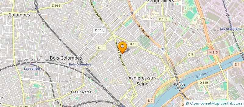 localisation de l'entreprise RIMITEX à ASNIERES-SUR-SEINE