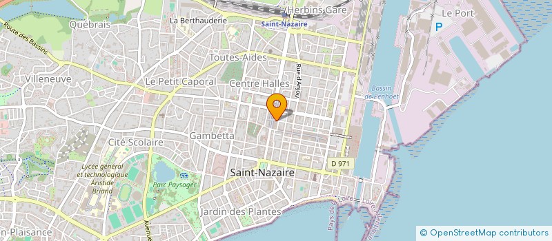 localisation de l'entreprise RIMKA  SAINT-NAZAIRE