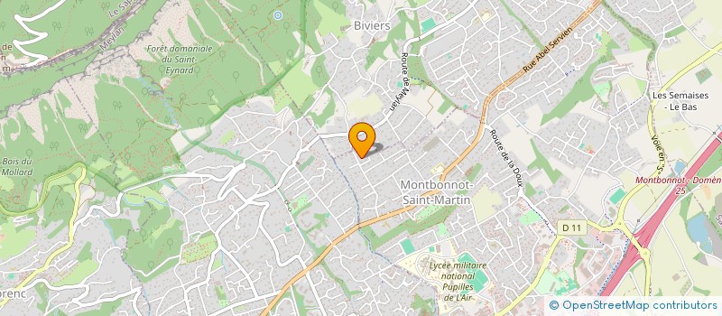 localisation de l'entreprise RIML  MONTBONNOT-SAINT-MARTIN