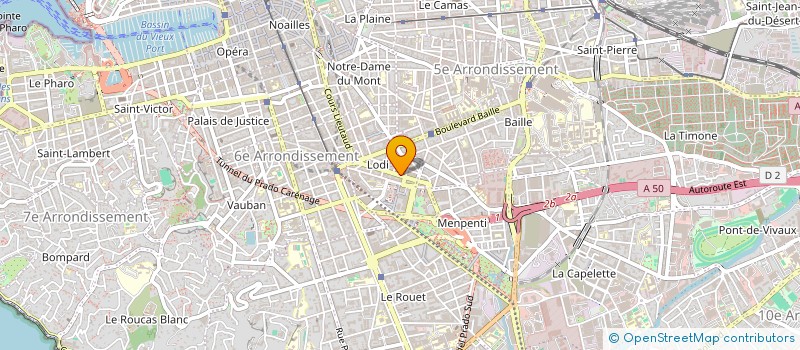localisation de l'entreprise RIMMAUDO ENTREPRISE à MARSEILLE
