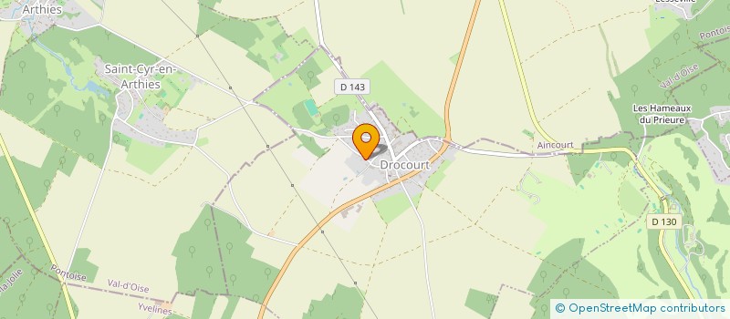 localisation de l'entreprise RIMMO  DROCOURT