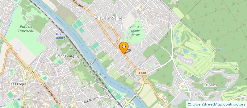 localisation de l'entreprise RIMO à SOISY-SUR-SEINE