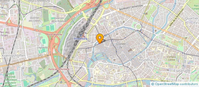 localisation de l'entreprise RIMON  STRASBOURG