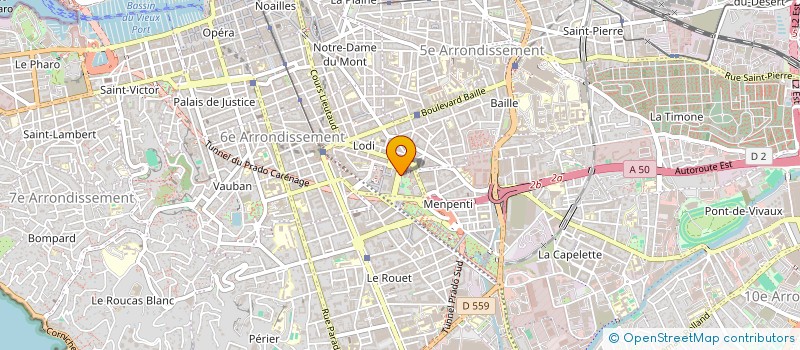 localisation de l'entreprise RIMON DIGITAL à MARSEILLE