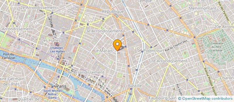 localisation de l'entreprise RIMONE TRAITEUR  PARIS