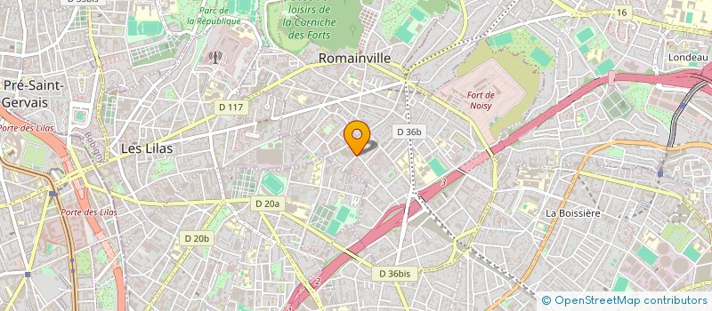 localisation de l'entreprise RIMONIM à ROMAINVILLE