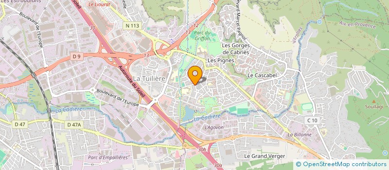 localisation de l'entreprise RINALI à VITROLLES