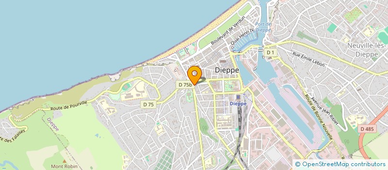 localisation de l'entreprise RINALTEZZA INVEST  DIEPPE