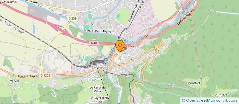 localisation de l'entreprise RINARDO à PASSY