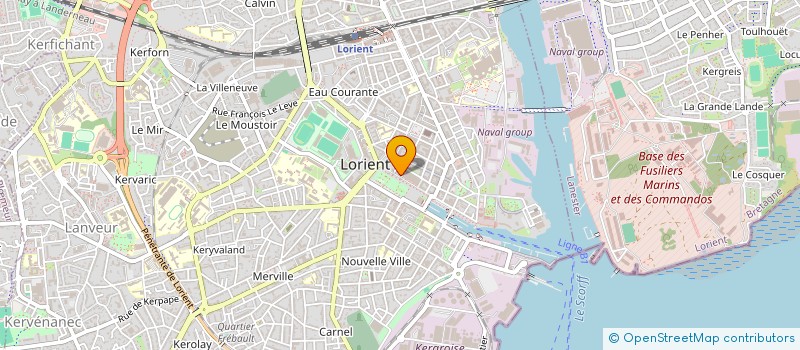 localisation de l'entreprise RINCAZAUX L ET ENFANTS à LORIENT