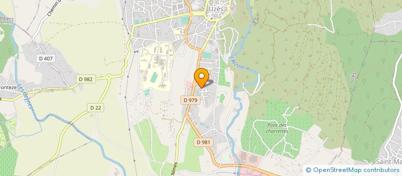 localisation de l'entreprise RINCHAND INVEST  UZES