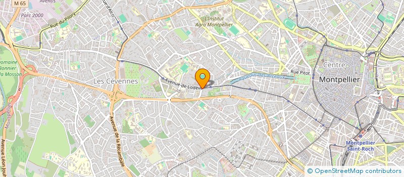 localisation de l'entreprise RINCO à MONTPELLIER