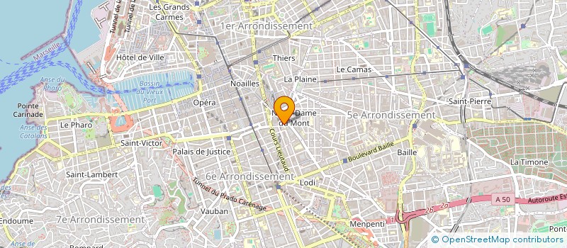 localisation de l'entreprise RINCON ARGENTINO à MARSEILLE