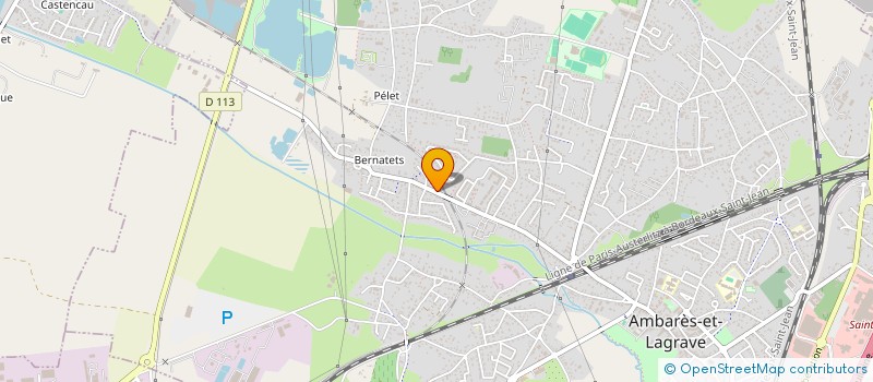 localisation de l'entreprise RIND SERVICES 33  AMBARES-ET-LAGRAVE