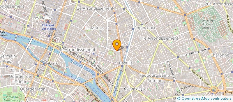 localisation de l'entreprise RINE  PARIS