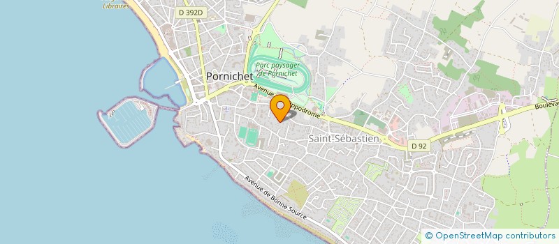 localisation de l'entreprise RINEAU  PORNICHET