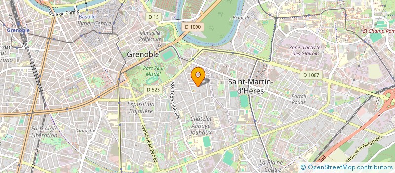 localisation de l'entreprise RINEMO à GRENOBLE