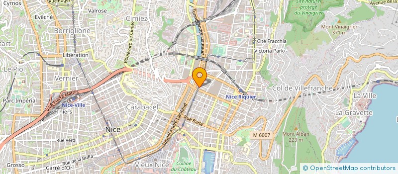 localisation de l'entreprise RINETEX à NICE