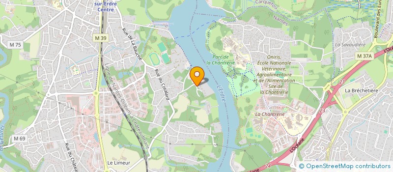 localisation de l'entreprise RINEVA  CHAPELLE-SUR-ERDRE (LA)