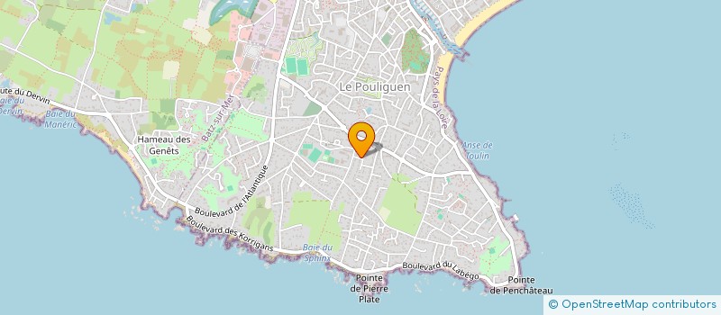 localisation de l'entreprise RINEVAVI  LE POULIGUEN