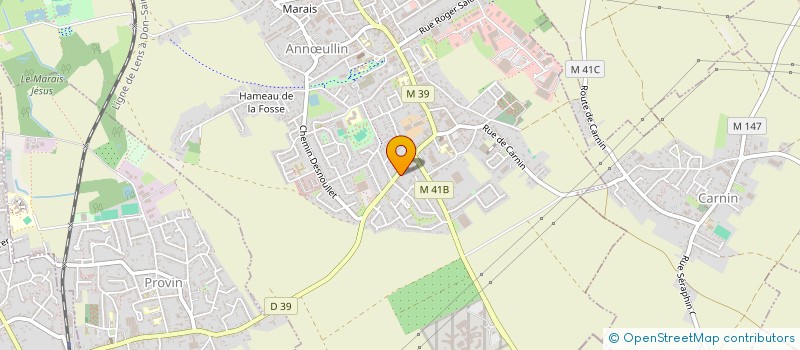 localisation de l'entreprise RING ANNOEULLINOIS  ANNULLIN