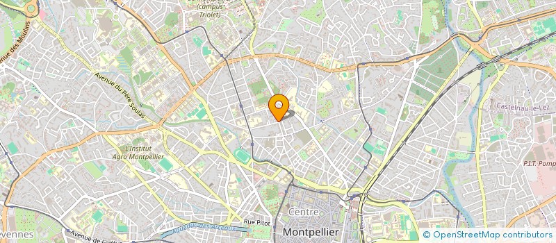 localisation de l'entreprise RING ATHLETIQUE DU PETIT BARD à MONTPELLIER