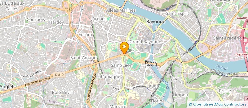 localisation de l'entreprise RING BAYONNAIS à BAYONNE