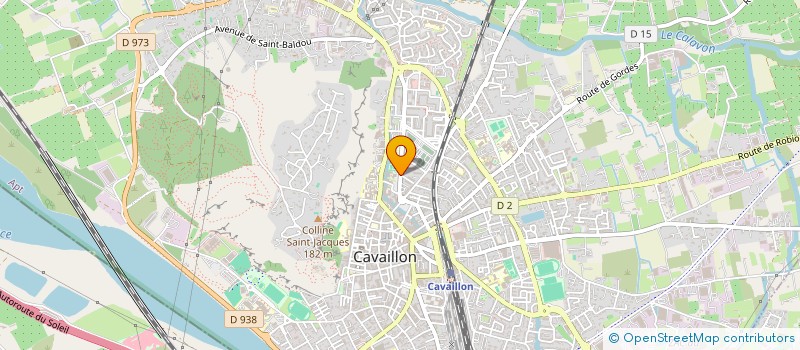 localisation de l'entreprise RING CAVAILLONNAIS  CAVAILLON