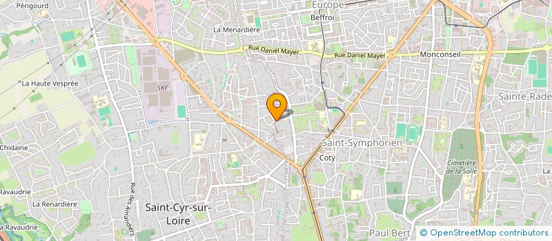 localisation de l'entreprise RING GLAIZE IMMOBILIER  TOURS