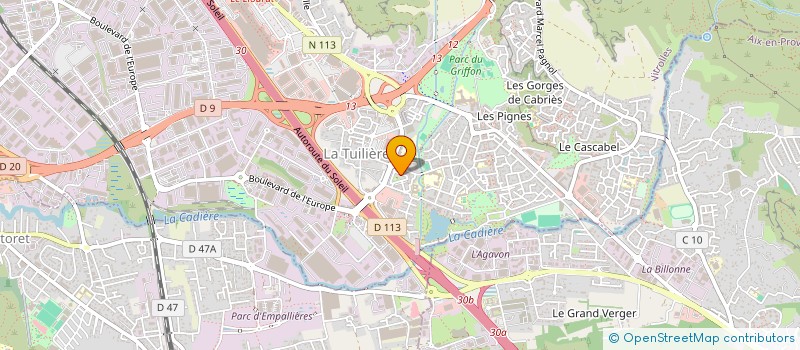 localisation de l'entreprise RING OLYMPIQUE DE PROVENCE à VITROLLES