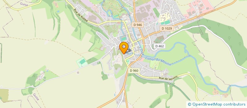 localisation de l'entreprise RING OLYMPIQUE GUISARD à GUISE