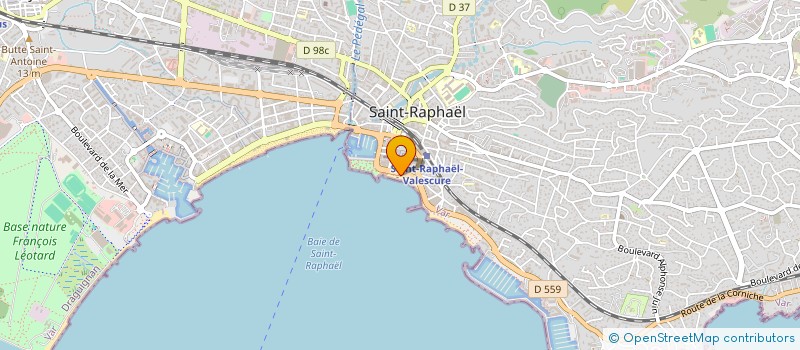 localisation de l'entreprise RING RAPHAELOIS à SAINT-RAPHAEL